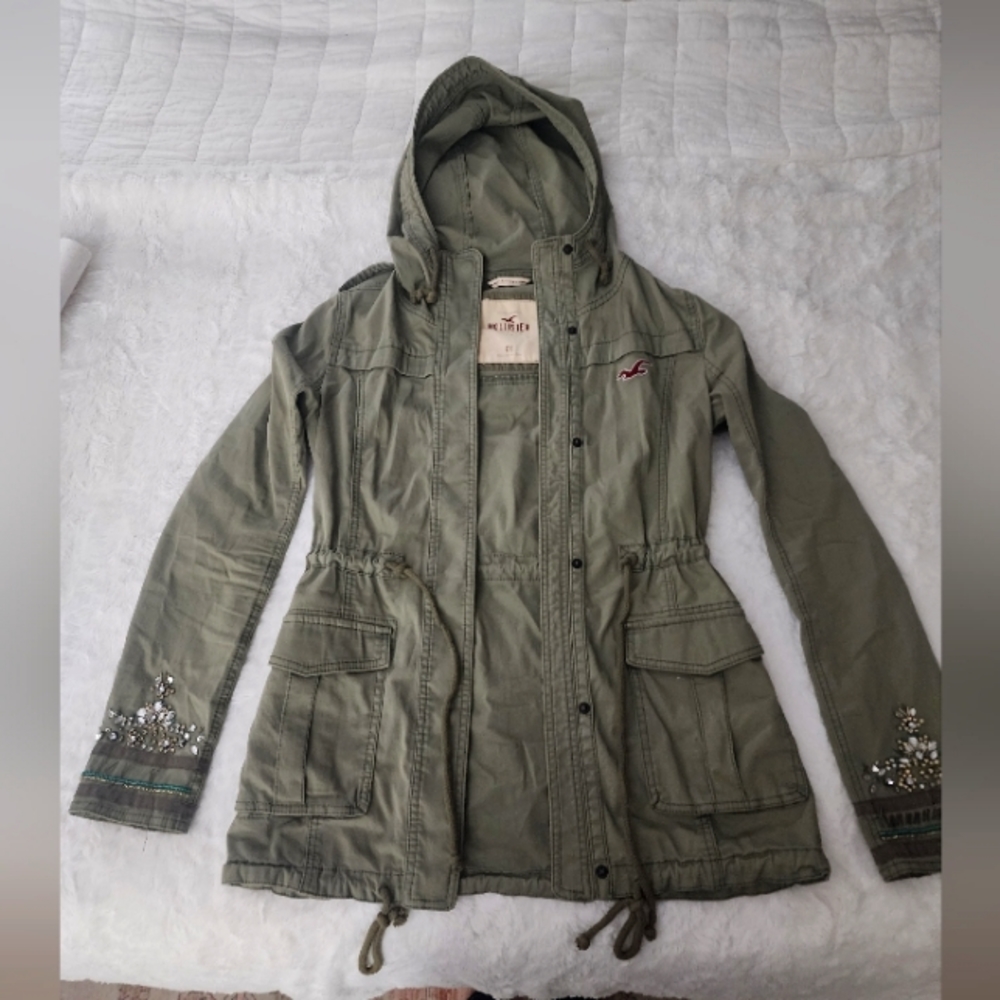 Hollister XS light utility jacket